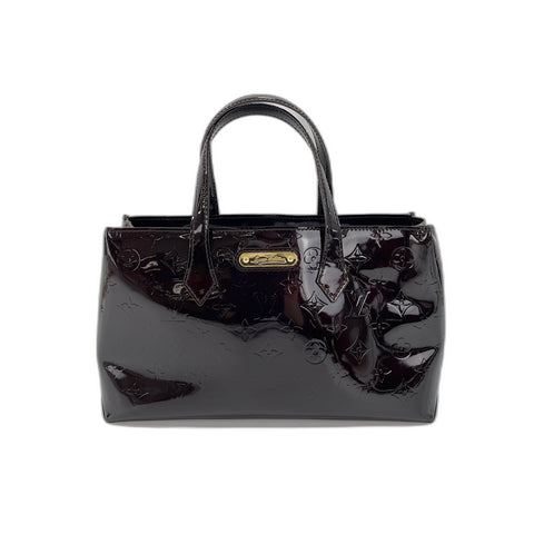 LOUIS VUITTON Wilshere Handbag Vernis Brown WS32984