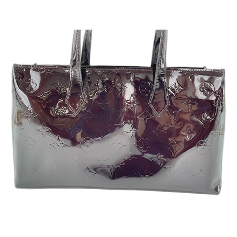 LOUIS VUITTON Wilshere Handbag Vernis Brown WS32984