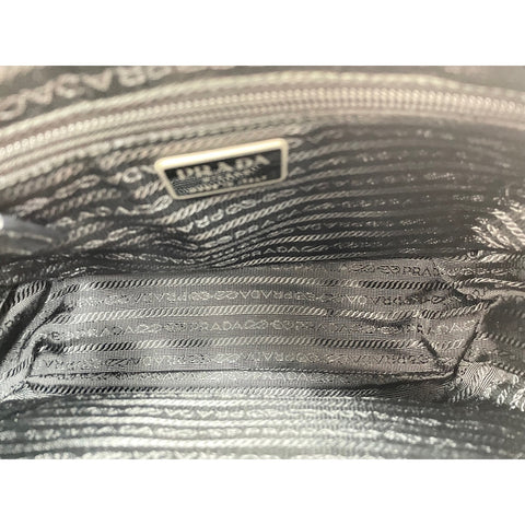 PRADA Shoulder Bag Nylon black WS32986