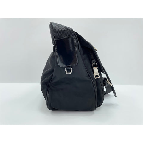 PRADA Shoulder Bag Nylon black WS32986