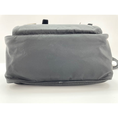 PRADA Shoulder Bag Nylon black WS32986