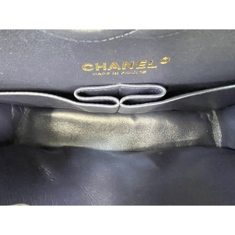 CHANEL Matrasse Shoulder Bag Navy WS32987