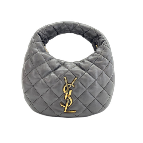 YVES SAINT LAURENT Icarino Handbag lambskin gray WS32990