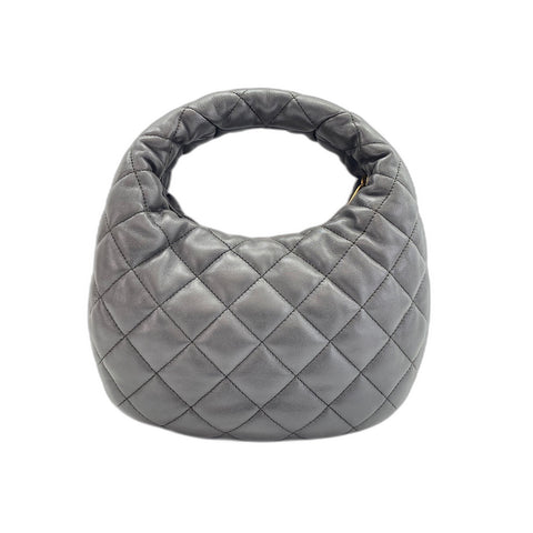YVES SAINT LAURENT Icarino Handbag lambskin gray WS32990