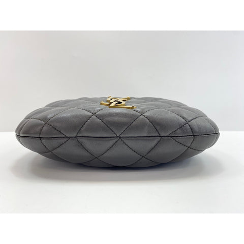 YVES SAINT LAURENT Icarino Handbag lambskin gray WS32990