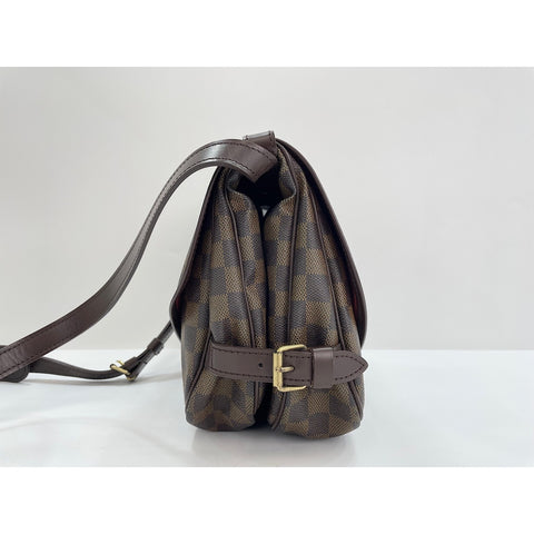 LOUIS VUITTON Saumur Shoulder Bag Brown WS32992