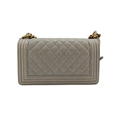 CHANEL Boy chanel Shoulder Bag gray WS32994