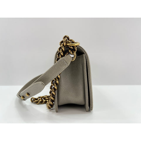 CHANEL Boy chanel Shoulder Bag gray WS32994