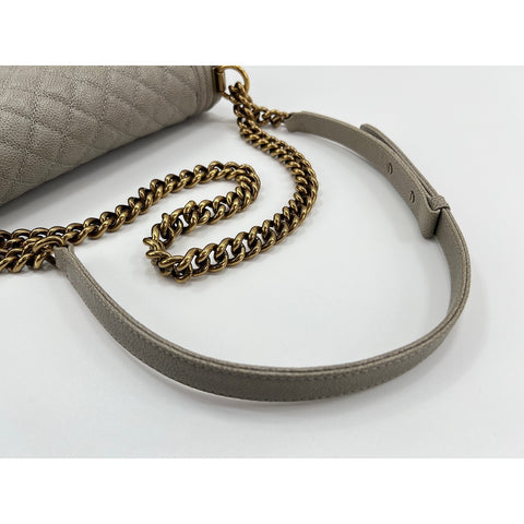 CHANEL Boy chanel Shoulder Bag gray WS32994