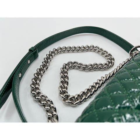 CHANEL Boy chanel Shoulder Bag green WS32995