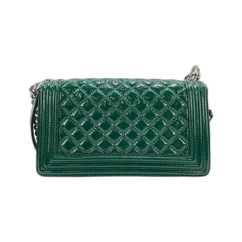 CHANEL Boy chanel Shoulder Bag green WS32995