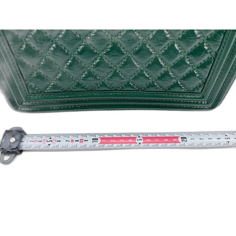CHANEL Boy chanel Shoulder Bag green WS32995