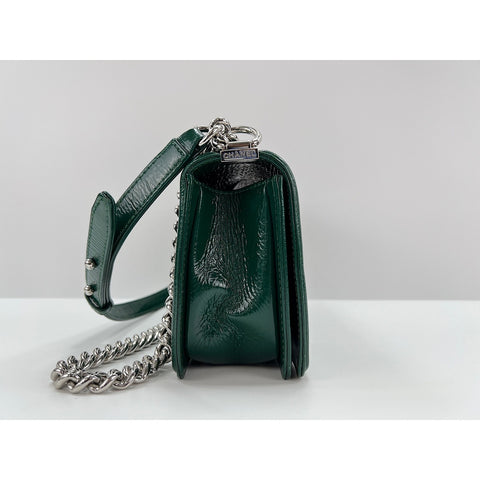 CHANEL Boy chanel Shoulder Bag green WS32995