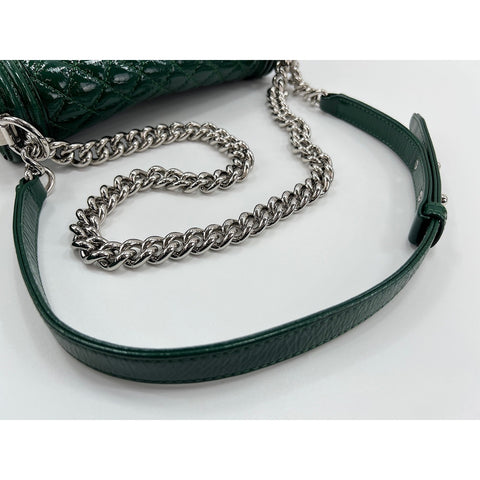 CHANEL Boy chanel Shoulder Bag green WS32995
