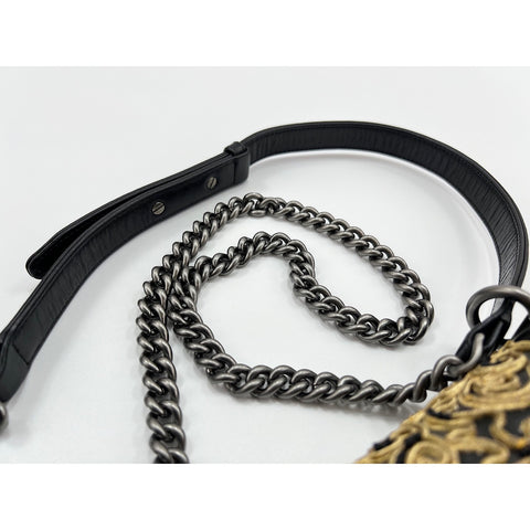 CHANEL Mini Boy Chanel Shoulder Bag lambskin black WS32996