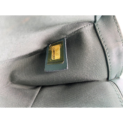 CHANEL Boy chanel Shoulder Bag lambskin green WS33000