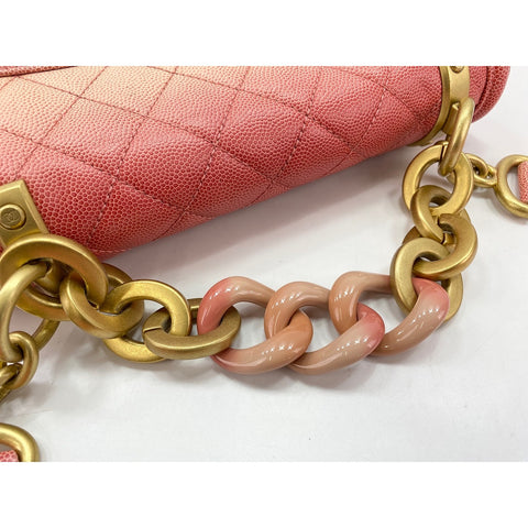 CHANEL Matrasse Shoulder Bag pink WS33001