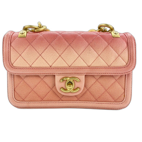 CHANEL Matrasse Shoulder Bag pink WS33001