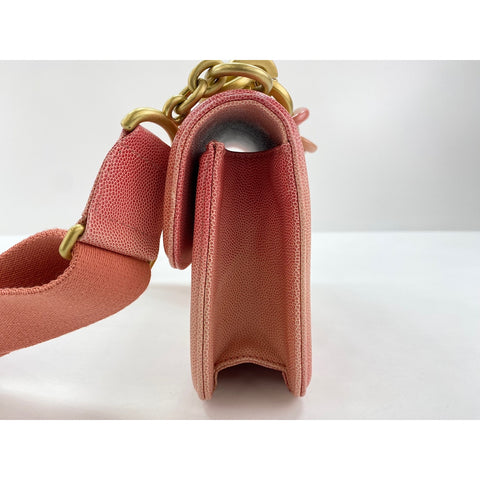 CHANEL Matrasse Shoulder Bag pink WS33001