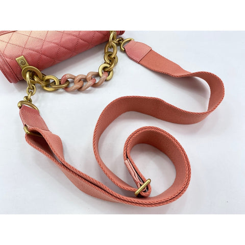 CHANEL Matrasse Shoulder Bag pink WS33001