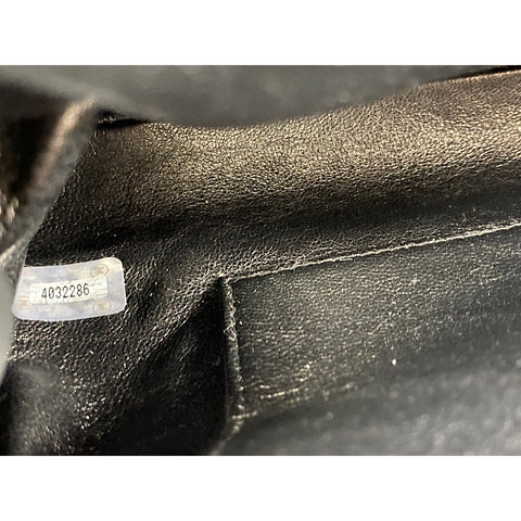 CHANEL Matelasse Handbag Jersey black WS33002