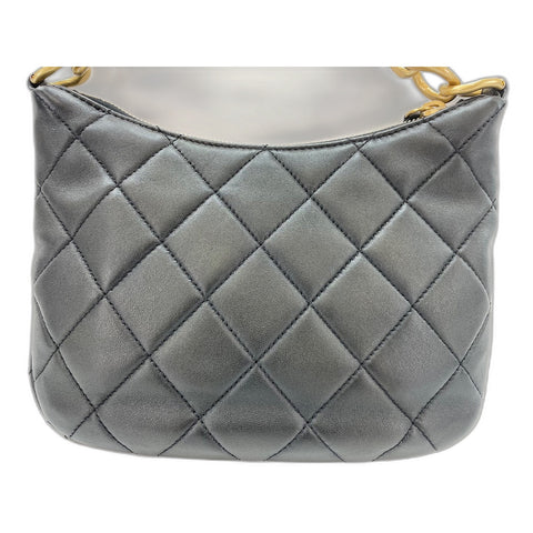 CHANEL Matrasse Shoulder Bag lambskin black WS33003