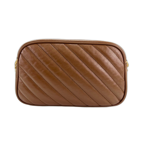 GUCCI GG Marmont Shoulder Bag leather Brown WS33005