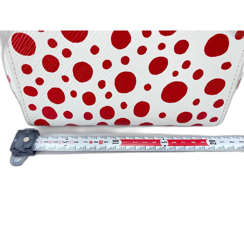 LOUIS VUITTON x Yayoi Kusama Cluny Handbag white WS33008