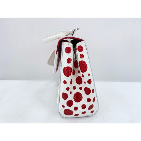 LOUIS VUITTON x Yayoi Kusama Cluny Handbag white WS33008