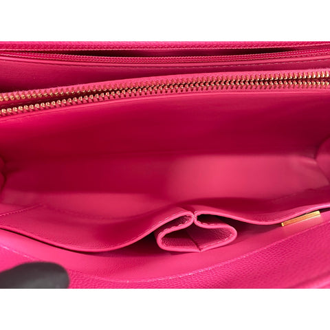 CHANEL Coco Handle Matrasse Handbag pink WS33011