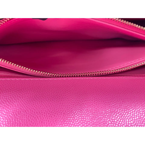 CHANEL Coco Handle Matrasse Handbag pink WS33011