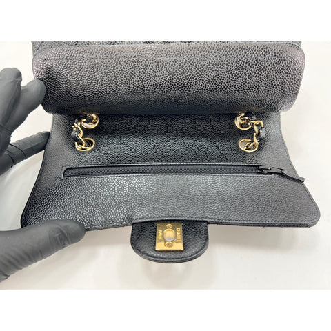 CHANEL Matrasse Shoulder Bag black WS33013