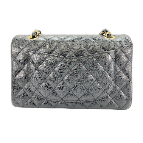 CHANEL Matelasse double flap Shoulder Bag black WS33013