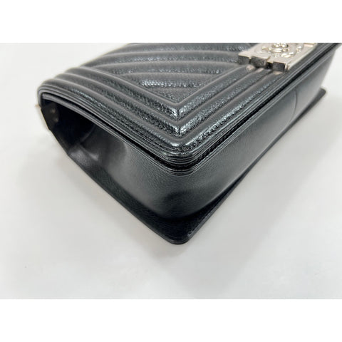 CHANEL Boy chanel Shoulder Bag black WS33015