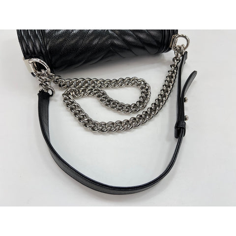 CHANEL Boy chanel Shoulder Bag black WS33015