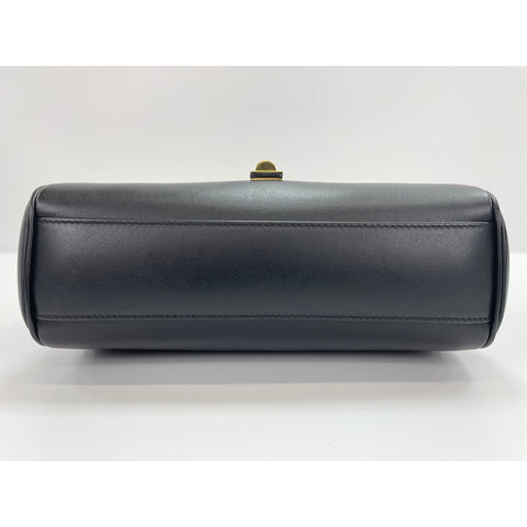 CELINE Teen Soft 16 Shoulder Bag leather black WS33017