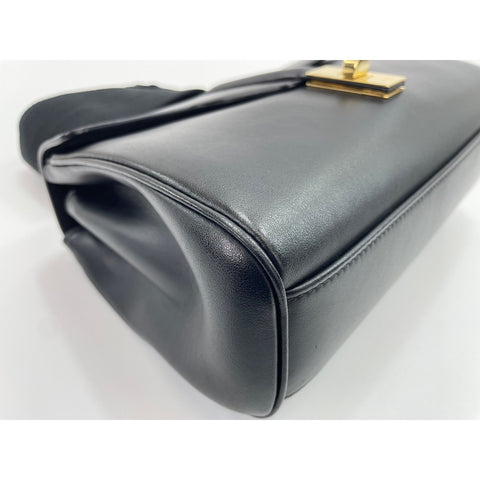 CELINE Teen Soft 16 Shoulder Bag leather black WS33017