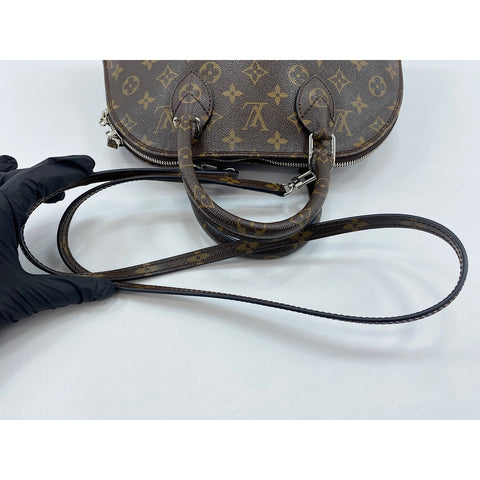 LOUIS VUITTON Alma Handbag Brown WS33018