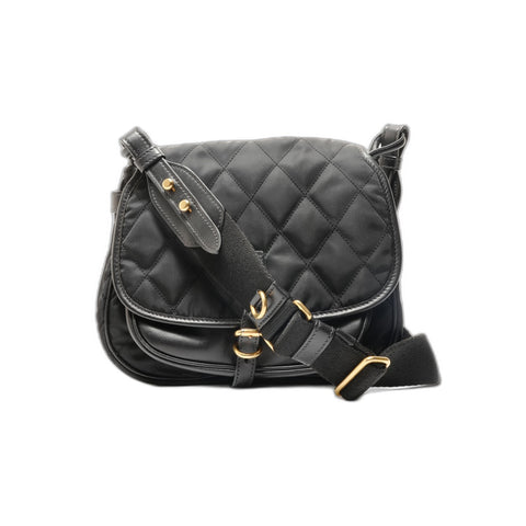 PRADA Corsair Shoulder Bag Nylon black WS33019