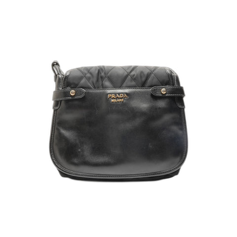 PRADA Corsair Shoulder Bag Nylon black WS33019