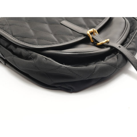 PRADA Corsair Shoulder Bag Nylon black WS33019