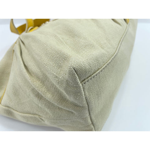 CELINE Hippo Handbag canvas beige WS33020