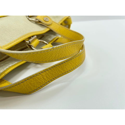 CELINE Hippo Handbag canvas beige WS33020