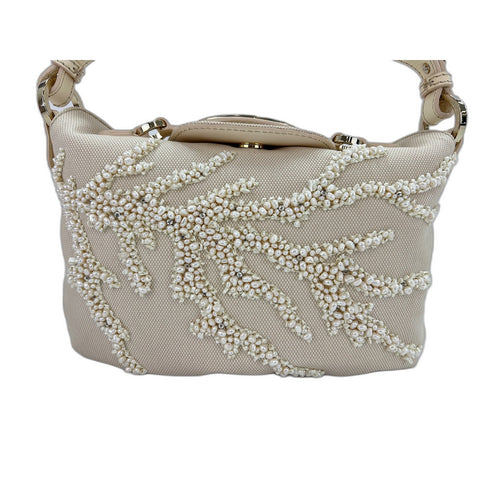 VALENTINO Handbag canvas beige WS33021