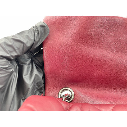 CHANEL Matrasse Shoulder Bag lambskin wine-red WS33023