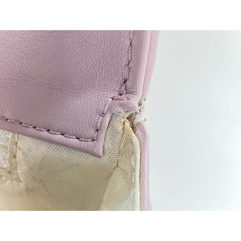 CHANEL Matrasse Handbag lambskin pink WS33024