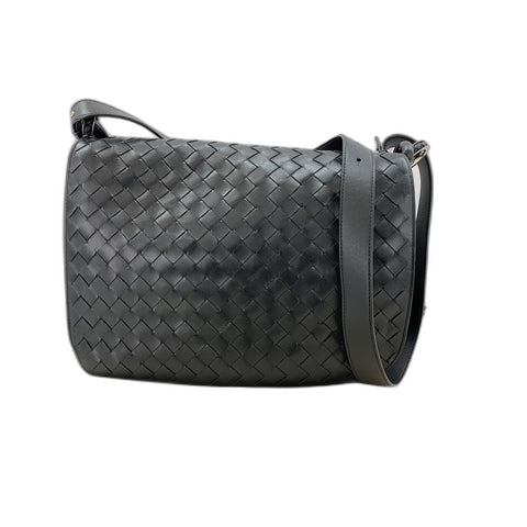 BOTTEGAVENETA Messenger bag leather black WS33026