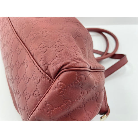 GUCCI Sukey Boston bag Red WS33027