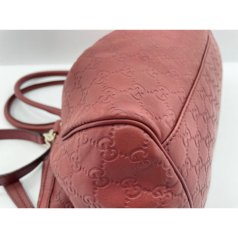 GUCCI Sukey Boston bag Red WS33027