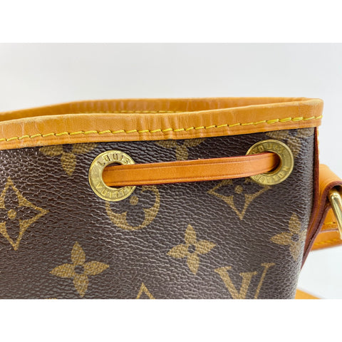 LOUIS VUITTON Mininoe Shoulder Bag Brown WS33030